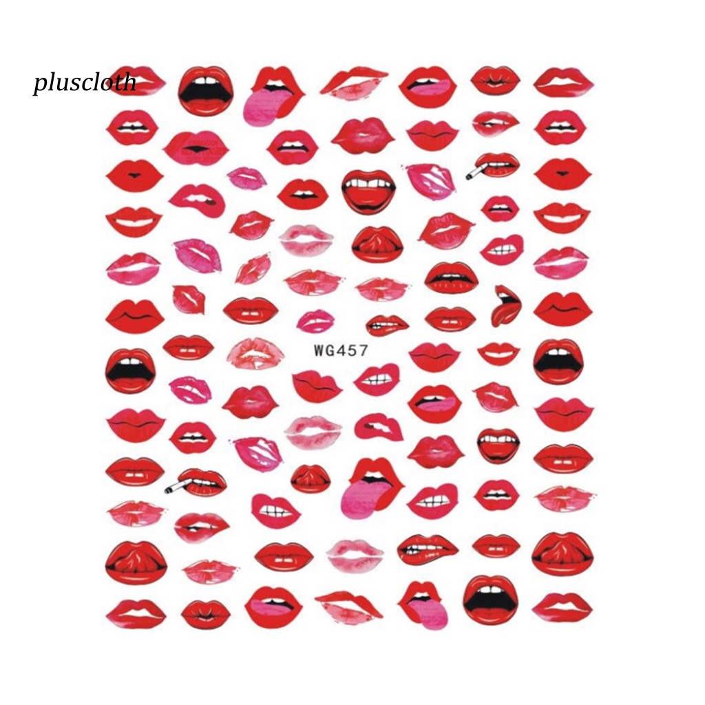 Miếng Dán Trang Trí Móng Tay Nhiều Màu Sắc Lãng Mạn Tự Dính Có Thể Tháo Rời DIY