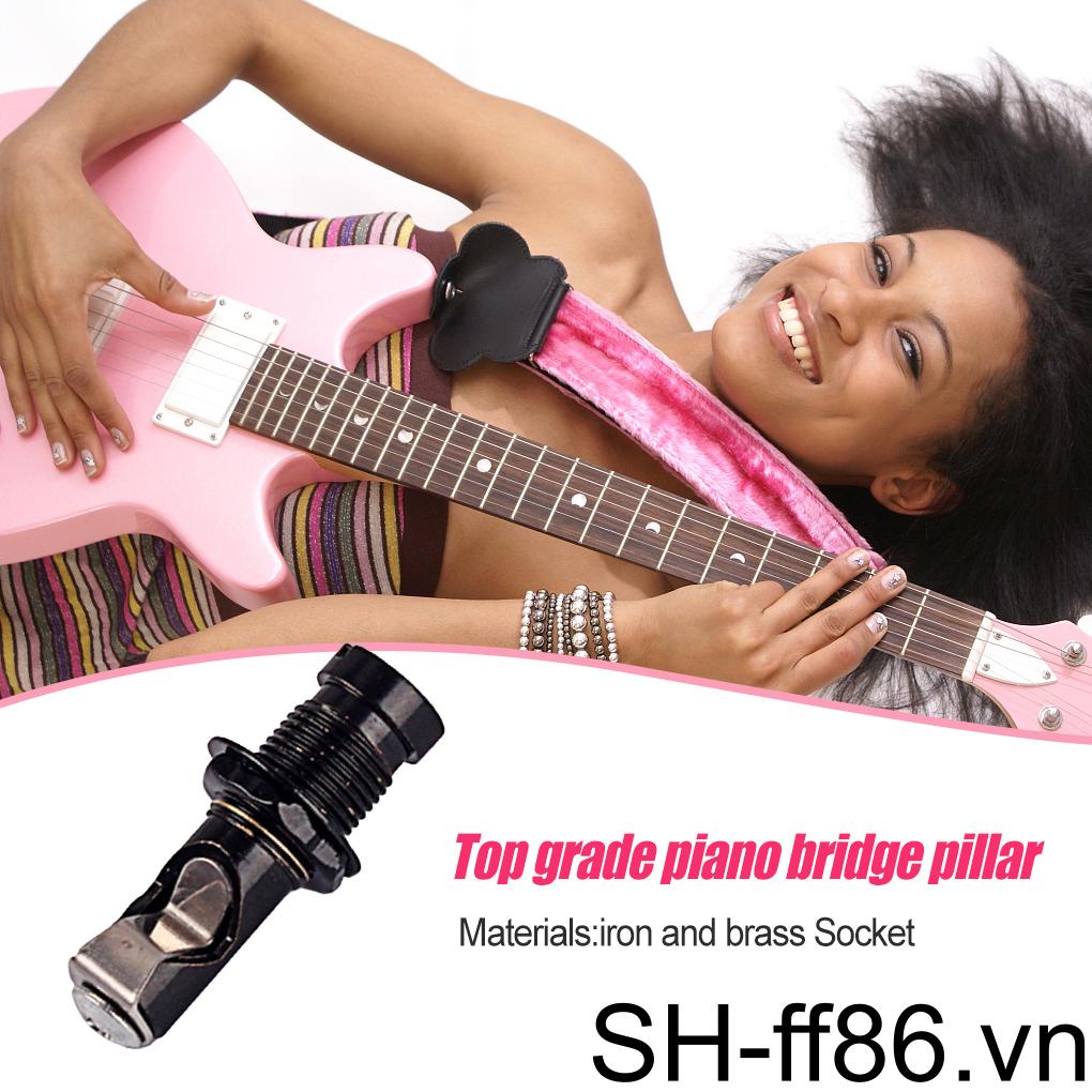 Cầu Đàn Guitar Bằng Đồng Thau Nhỏ Gọn Bề Mặt Mịn Chuyên Nghiệp