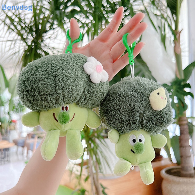Benvdsg &gt; Móc Khóa Hình Thú Nhồi Bông Broccoli Phong Cách Hàn Quốc Dễ Thương Sáng Tạo Thích Hợp Làm Quà Tặng Cho Bé Gái