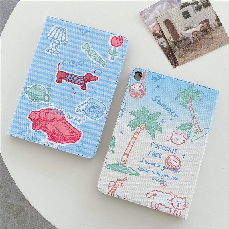Bao Da Máy Tính Bảng Thông Minh Cho iPad Mini 1 2 3 4 5 6 Air Pro 9.7 2017 / 18 5th / 6th / 7th / 8th / 9th / 10th Gen 10.2 &quot;10.5&quot; 11.0 &quot;10.9&quot; 2020 20120 20120