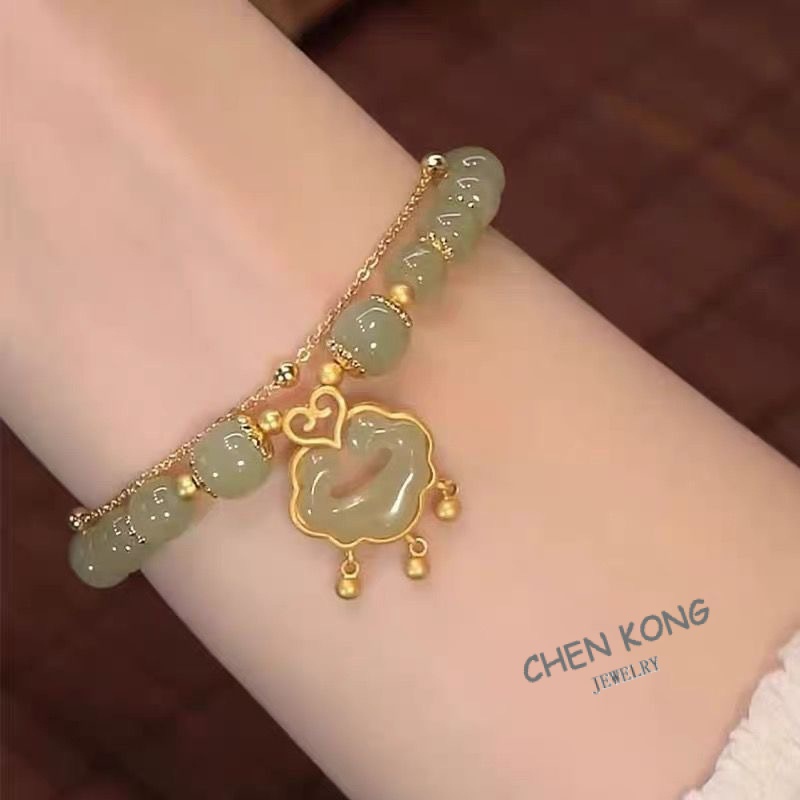 Vòng Tay Khóa Mây An Toàn Thời Trang Phong Cách Trung Hoa 2023