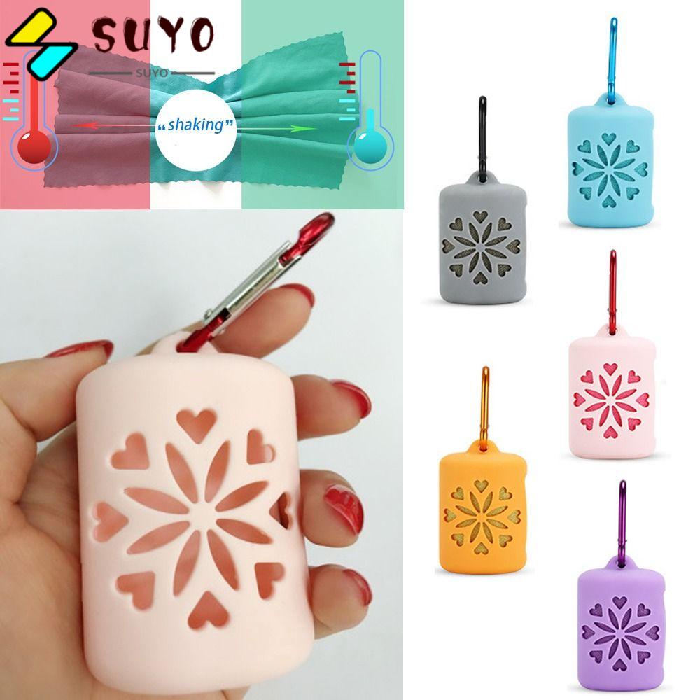 Suyo Khăn Lạnh Nhanh Khô Kèm Túi Silicone Tiện Dụng Mang Theo Du Lịch / Chơi Thể Thao