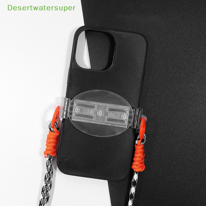 Dsvn Túi Đeo Chéo Vai Đựng Điện Thoại Trong Suốt Kẹp Mặt Sau Hình Oval Trái Tim Có Thể Điều Chỉnh Phổ Biến