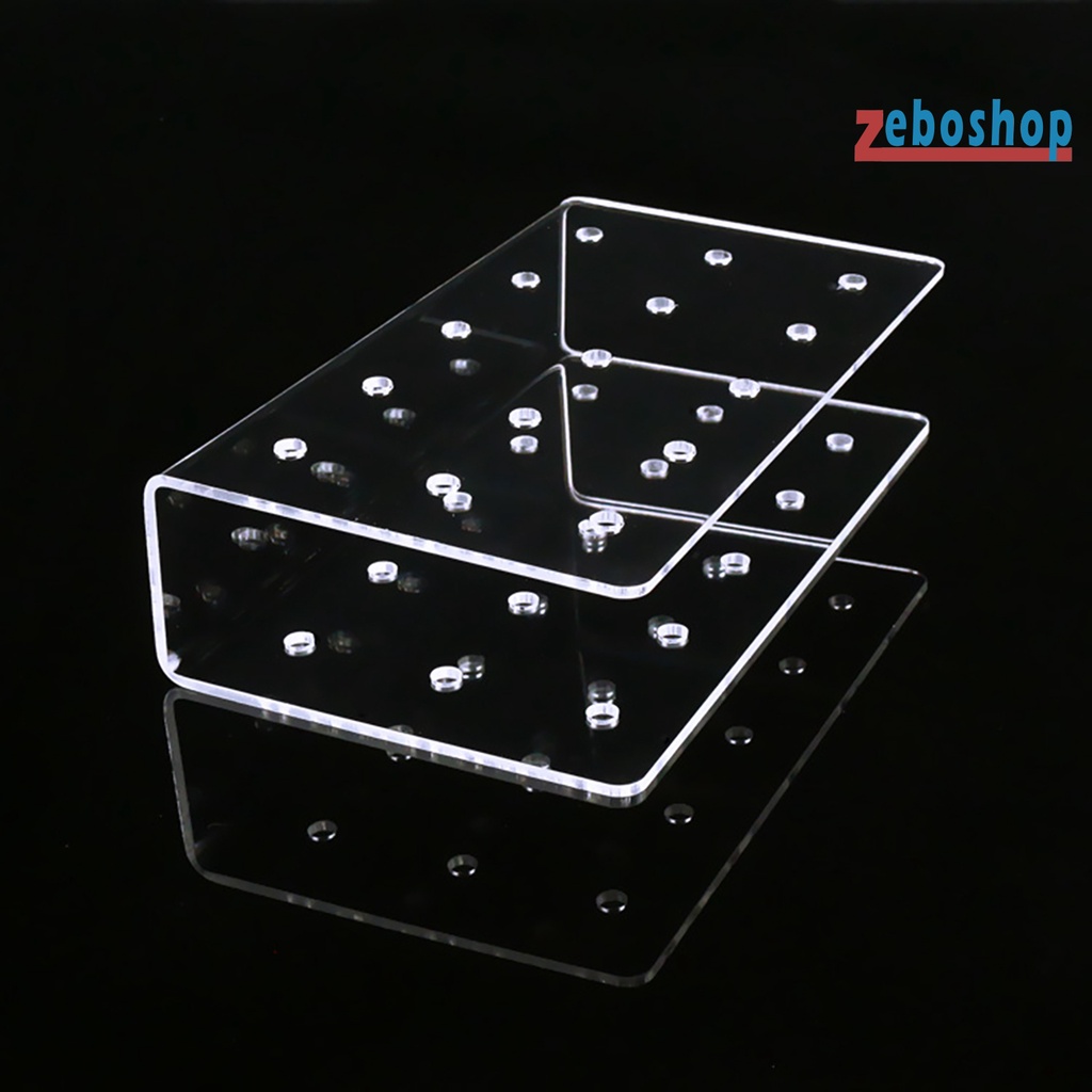 1 Giá Đỡ Kẹo Mút Hình Chữ Nhật Bằng Acrylic Hai Lớp Dùng Trưng Bày Tiệc Cưới