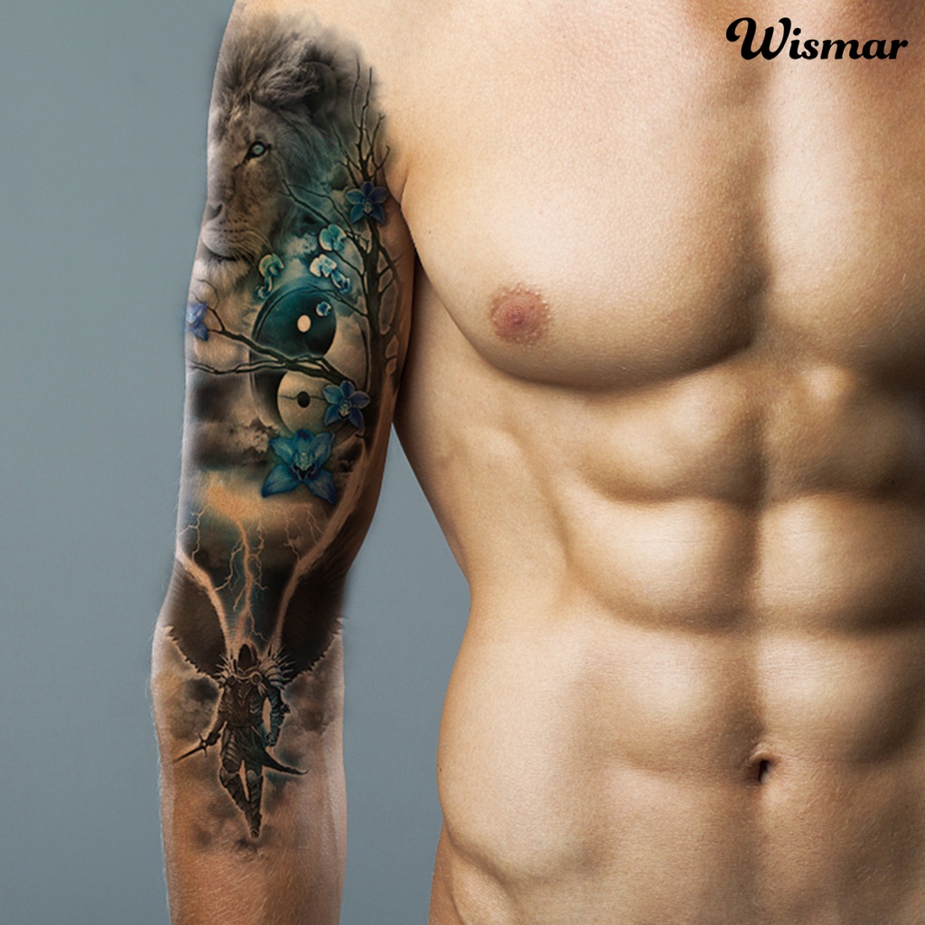 Hình Xăm Tạm Thời Chống Nước Toàn Thân Thời Trang