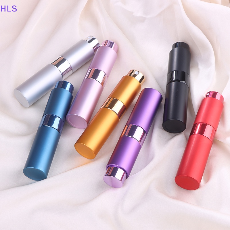 Bình Đựng Nước 8ML Bằng Nhôm Họa Tiết Mây Có Thể Bơm Lại