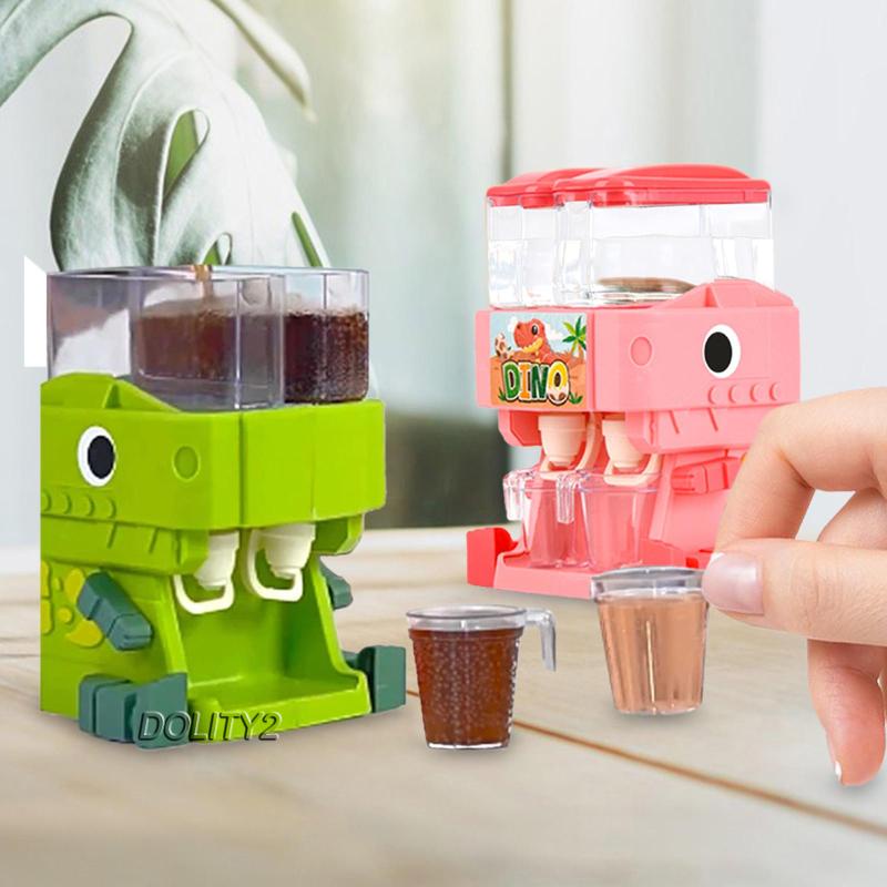 [Dolity2] Đồ Chơi Thùng Nước Kép Mini Để Bàn Thu Nhỏ