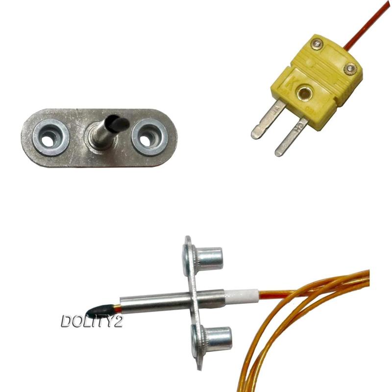 [Dolity2] Đầu Dò Cảm Biến Nhiệt Độ Bằng Thép Không Gỉ Cao Cấp