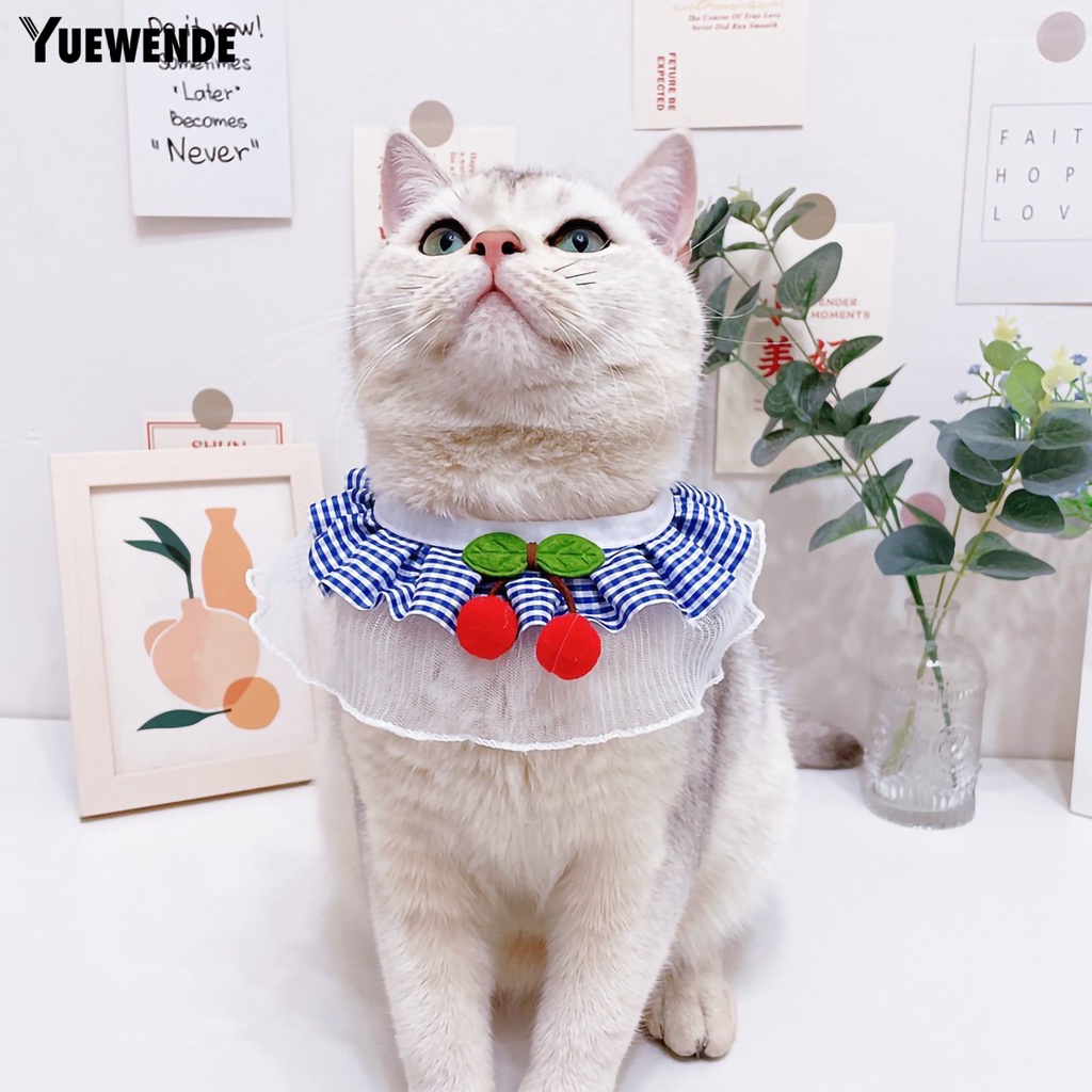 Vòng Cổ Hình Trái Cherry Xinh Xắn Cho Thú Cưng