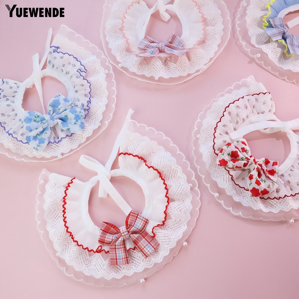 Yq.e Yếm Ăn Bằng Polyester In Họa Tiết Nhiều Màu Sắc Thân Thiện Với Da Chống Mòn Không Gây Kích Ứng Dễ Mặc Dành Cho Thú Cưng