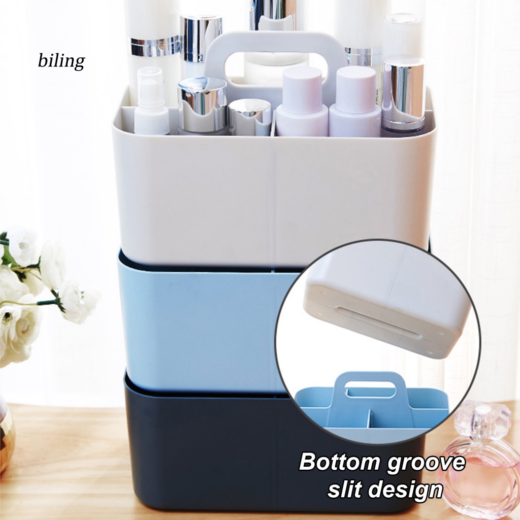 Hộp Đựng Đồ Trang Điểm Để Bàn Gọn Nhẹ Có Tay Cầm