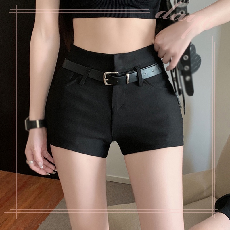 Quần Short Lưng Cao Ôm Dáng Gợi Cảm Cho Nữ