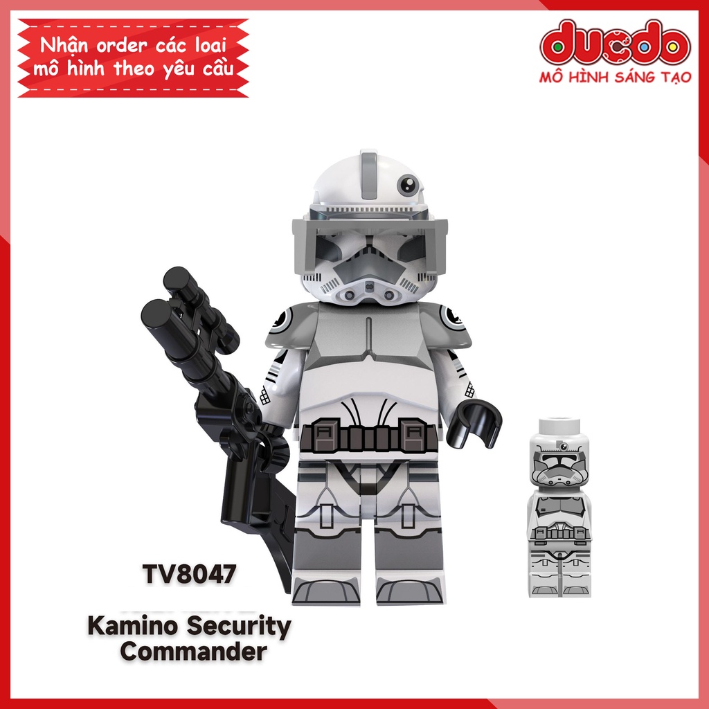 Minifigures nhân vật Chiến tranh giữa các vì sao - Đồ chơi Lắp ghép Xếp hình Mini Mô hình TV6107