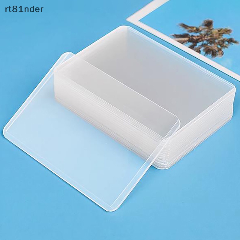 Rt Set 10 Vỏ Bọc Thẻ Ảnh Hàn Quốc Trong Suốt Không Axit Horaphic n