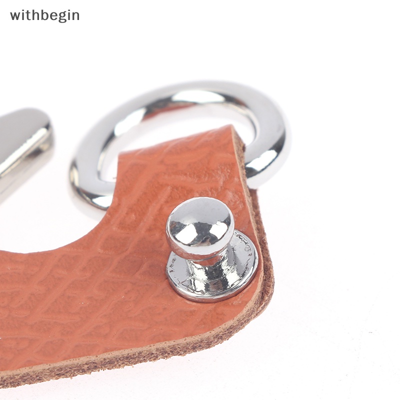 LONGCHAMP Dây Đeo Túi Xách Mini Bằng Da Thật Không Cần Đục Lỗ