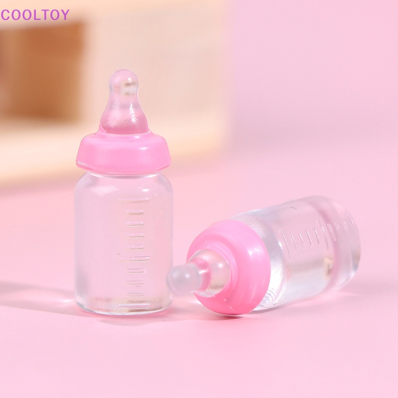 Bộ 4 Bình Sữa Đồ Chơi Búp Bê Cỡ 1 / 12