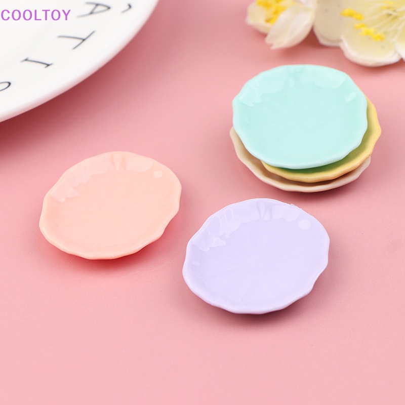 1 Đĩa Đồ Ăn Tỉ Lệ 1: 12 Dùng Trang Trí Nhà Búp Bê