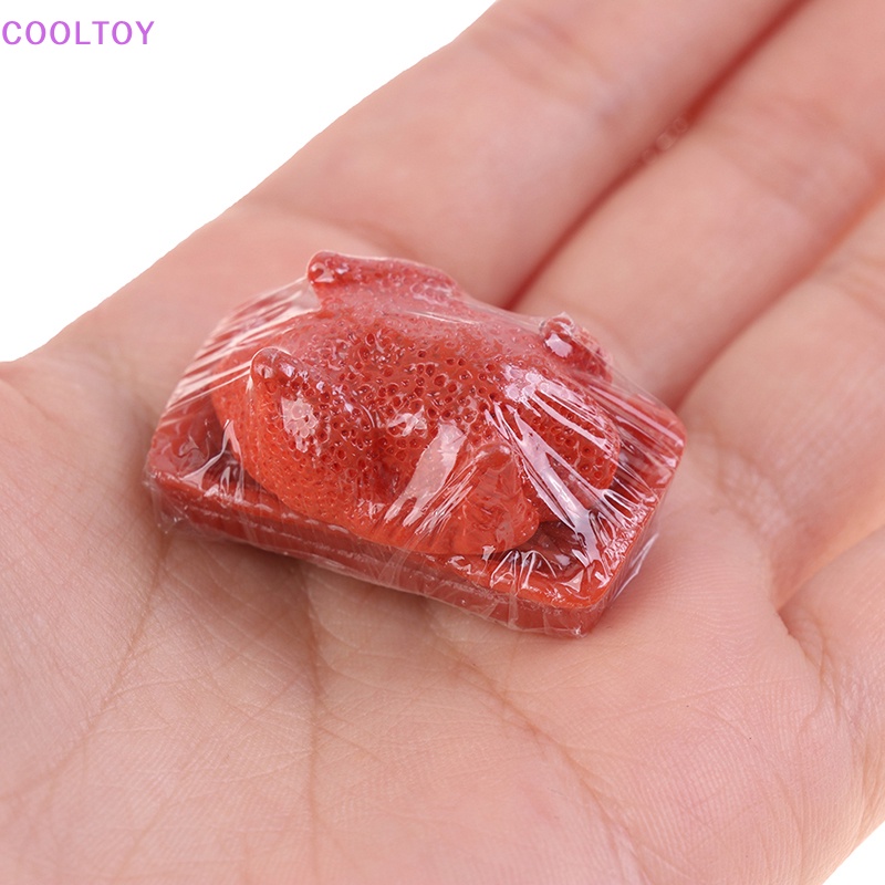 1 Set Mô Hình Gà Nướng 1 / 12 Trang Trí Nhà Búp Bê