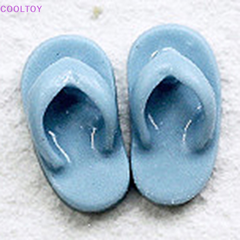 Cooltoy 1 Cặp Dép Đi Trong Nhà Mini Nhiều Màu Sắc Trang Trí Nội Thất Nhà Búp Bê Bán Chạy