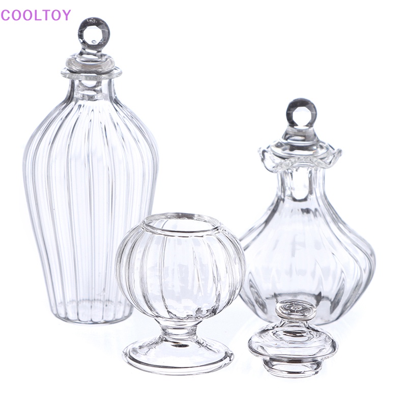 Bình Thủy Tinh Đựng Kẹo 1: 12 Trang Trí Nhà Búp Bê