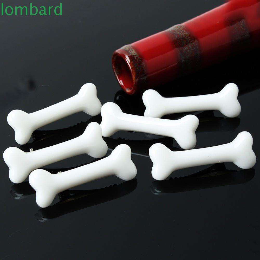 LOMBARD Bộ 2 Kẹp Tóc Hình Xương Chó Thời Trang