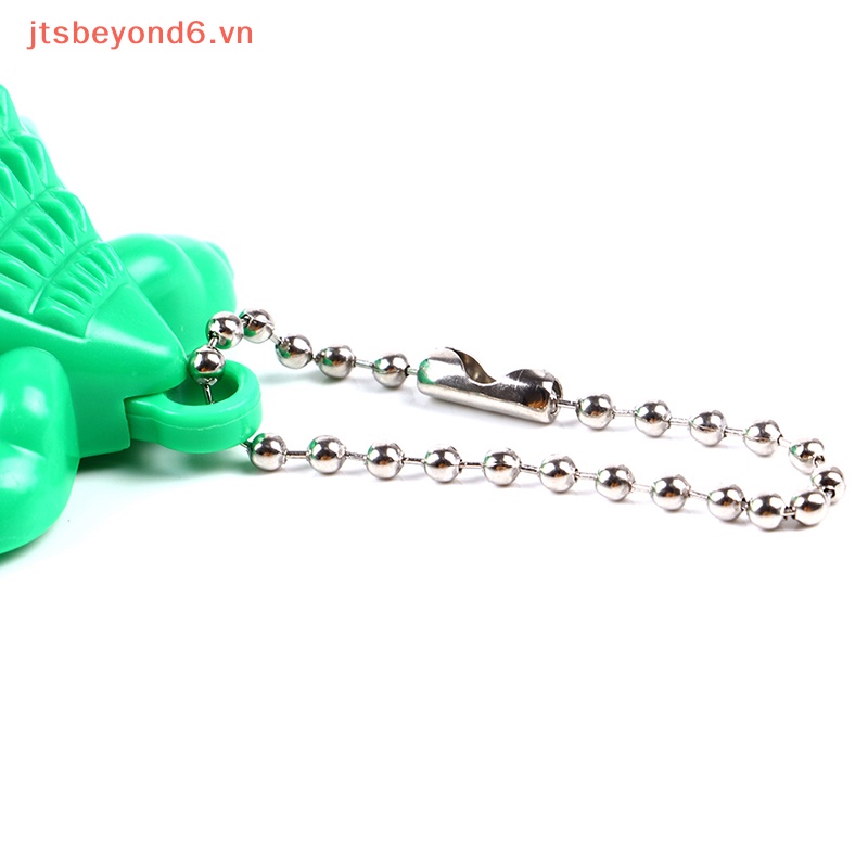 Sáng Tạo nhỏ cá sấu miệng Nha sĩ cắn ngón tay trò chơi gags đồ chơi với Keychain Boutique