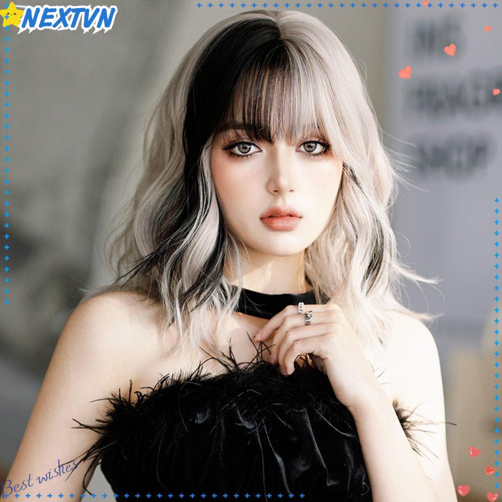 Bộ Tóc Giả Ngắn Xoăn Thời Trang Dành Cho Nữ