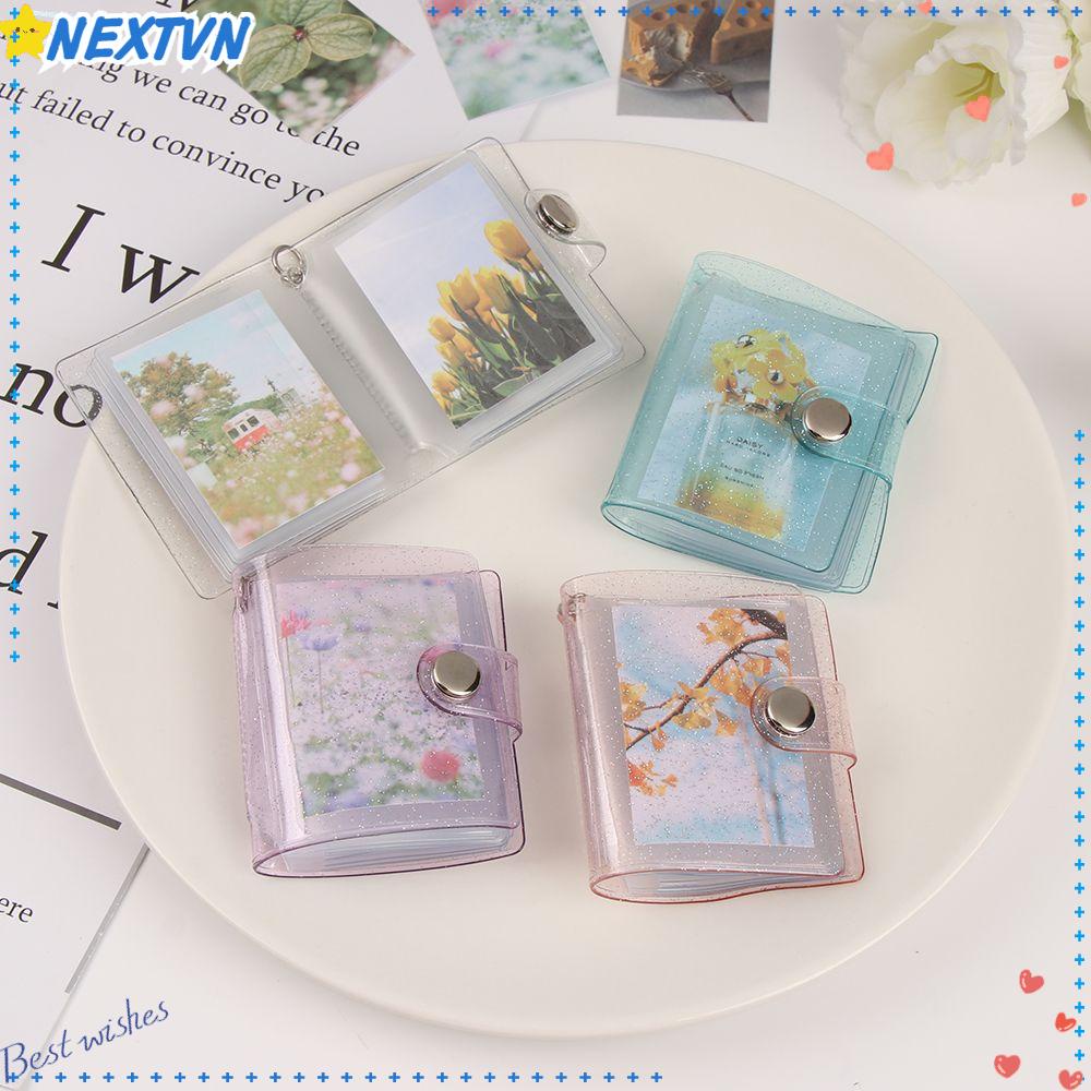 1 Móc Khóa Album Ảnh Mini Bằng PVC Dễ Mang Theo