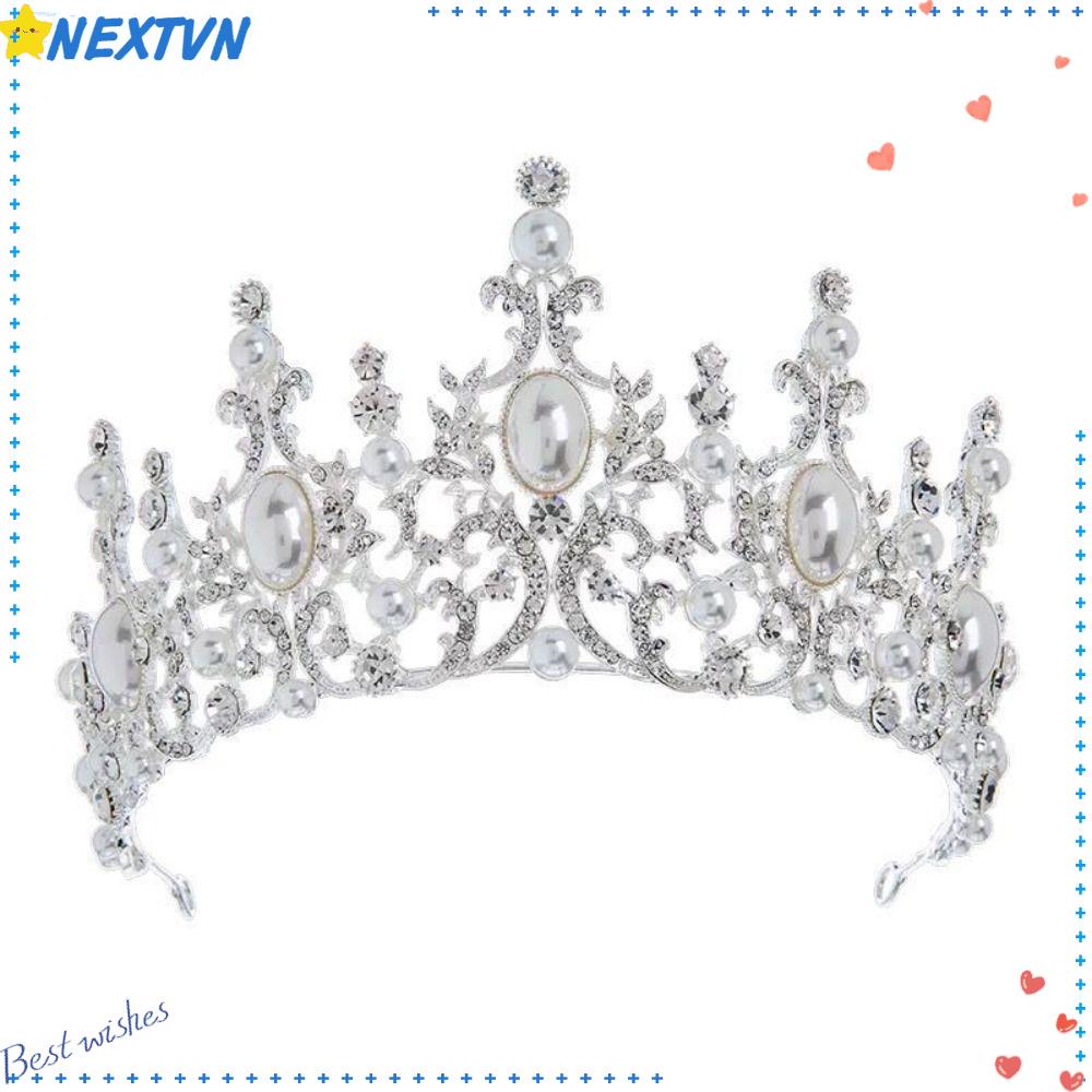 Vương Miện Cài Tóc Phong Cách Baroque Thời Trang Cho Nữ|Băng Đô Cài Tóc Cho Nữ