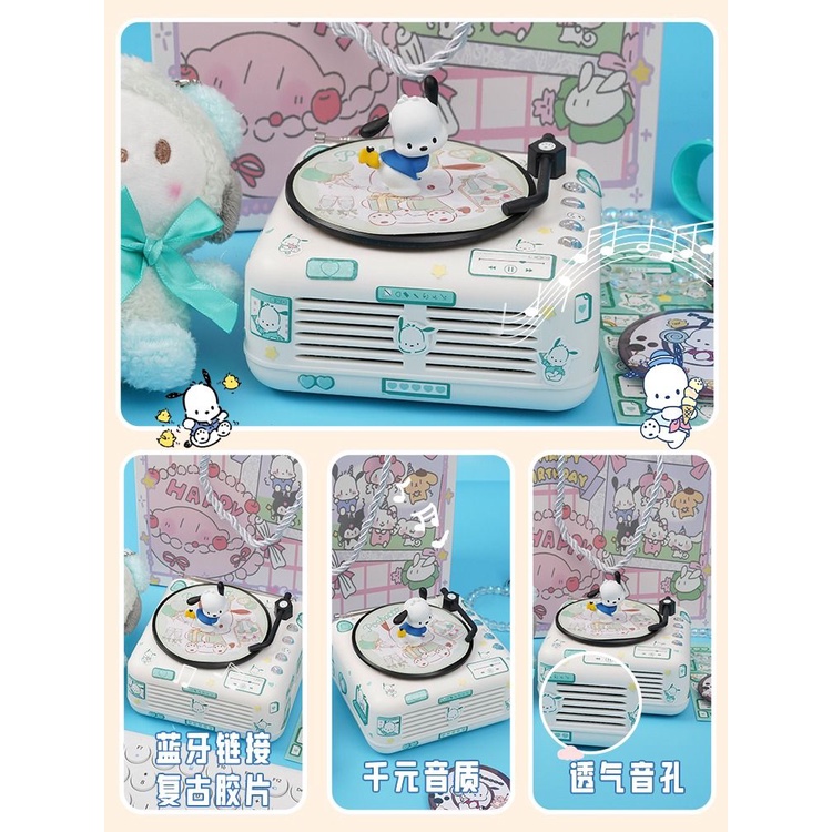 Loa Bluetooth Không Dây Mini Hình Kuromi Dễ Thương