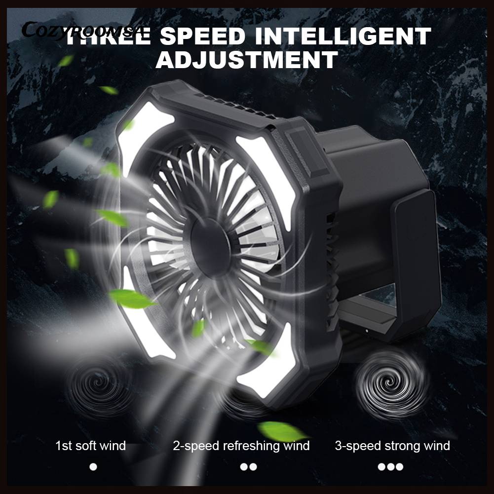 Quạt 3 Trong 1 Có Thể Điều Chỉnh Tốc Độ 4000mAH / 10000mAH