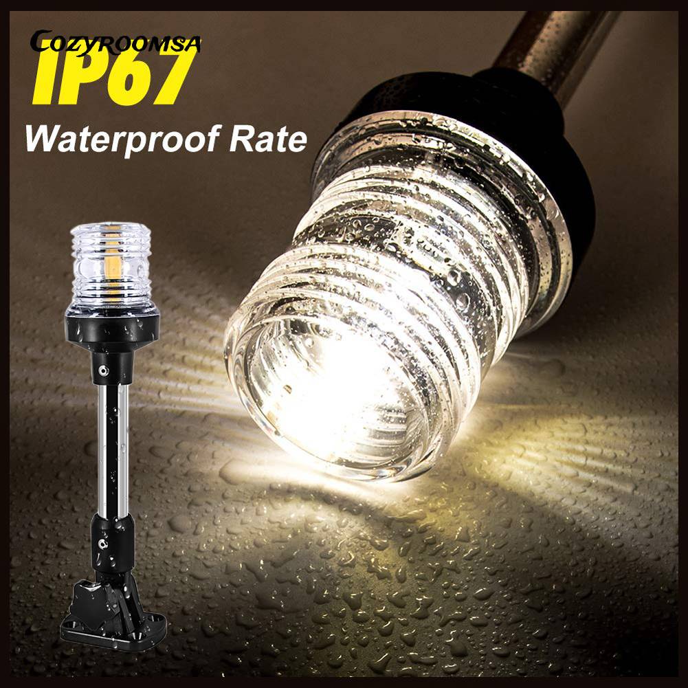 Đèn LED Tròn 12V 360 Độ Ánh Sáng Trắng Đa Dụng Chất Lượng Cao