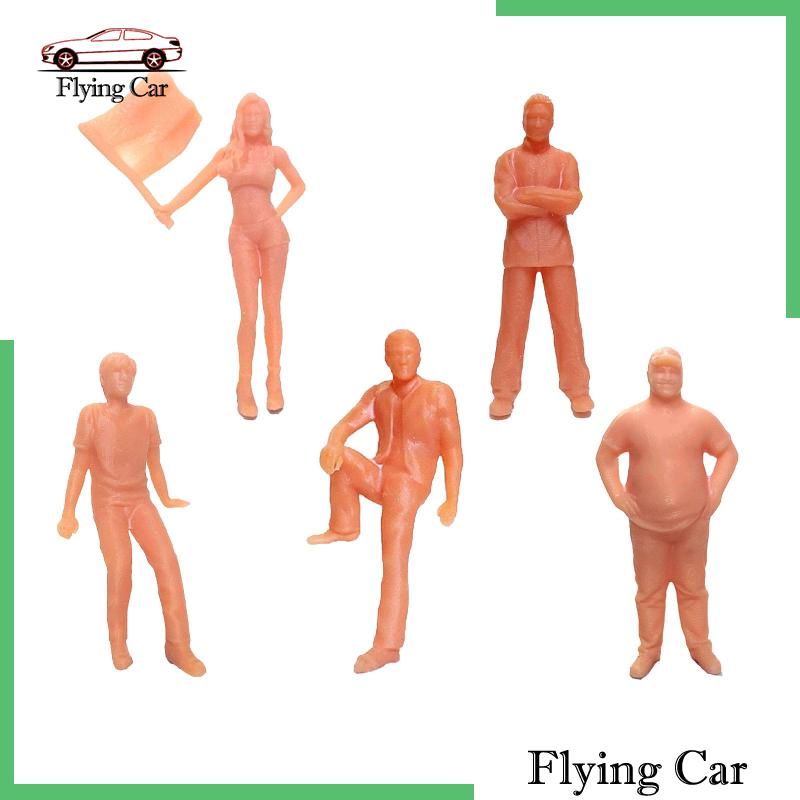 [Lzdjfmy2] 5 Mô Hình Người Tỉ Lệ 1 / 64 Trang Trí Tiểu Cảnh DIY