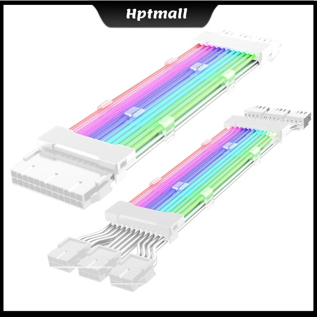 Dây Cáp Nối Dài Nguồn 24pin 5v Argb Linh Hoạt Cho Bảng Mạch Đồ Họa Máy Tính Thẻ