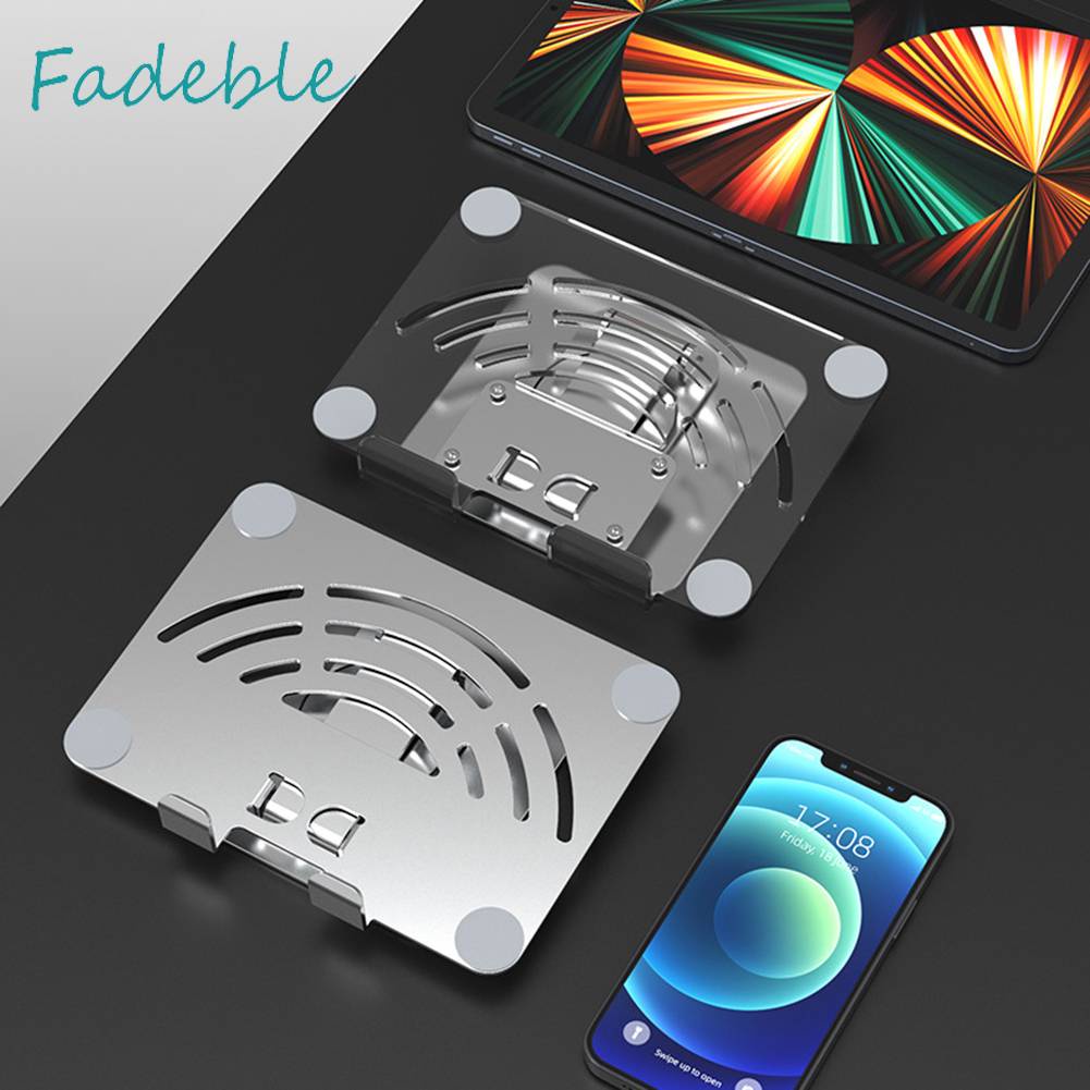 Giá Đỡ Điện Thoại / Máy Tính Bảng Bằng Hợp Kim Nhôm Xoay 360 Độ Để Bàn