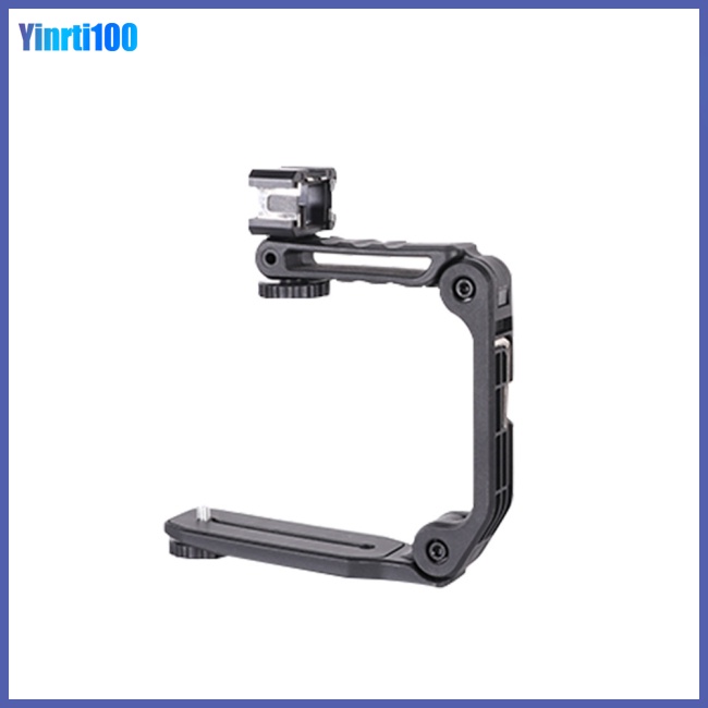 Yinrti Giá Đỡ Điện Thoại Chữ C Cầm Tay Ổn Định Đèn Flash Tiện Lợi
