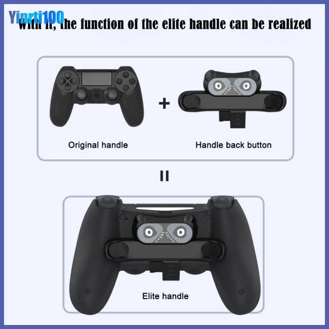 Bộ Nút Bấm Điều Khiển Mở Rộng Thay Thế Chuyên Dụng Cho Tay Cầm Chơi Game Ps4