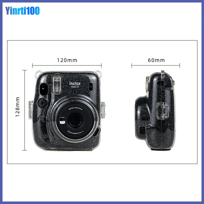 Ốp Bảo Vệ Máy Ảnh Instax Mini 11 Có Dây Đeo Vai Tùy Chỉnh Tiện Dụng