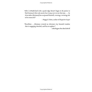 Sách Neverwhere (Bìa Mềm)