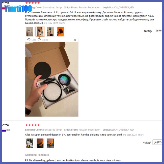 Đèn Led Chiếu Nhiều Màu Sạc Usb Có Thể Điều Chỉnh Góc Độ