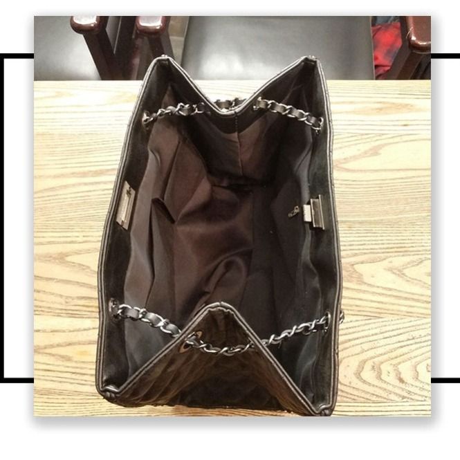 Túi Tote Đeo Vai Cỡ Lớn Đính Đá Phối Dây Xích Dễ Phối Đồ Thời Trang Cho Nữ