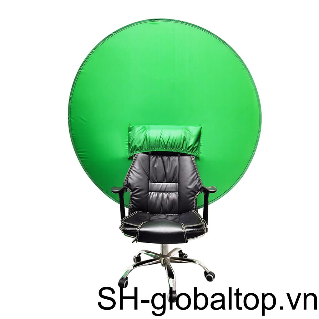 Phông Nền Chụp Ảnh Màu Xanh Lá Trơn Kích Thước Nhỏ Gọn 75 / 110cm