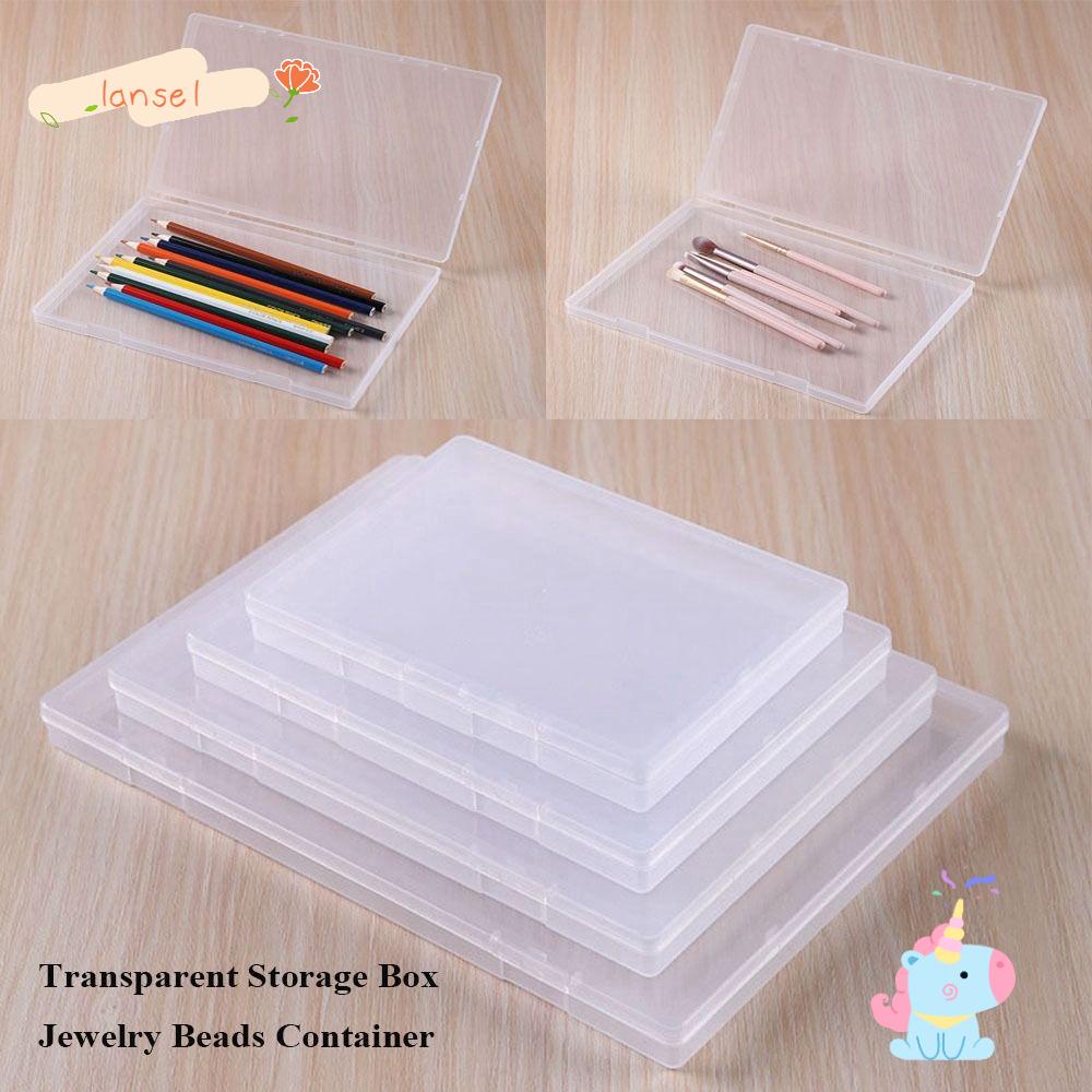 Hộp Đựng Dụng Cụ Câu Cá Hình Vuông Nhỏ Trong Suốt Ốp