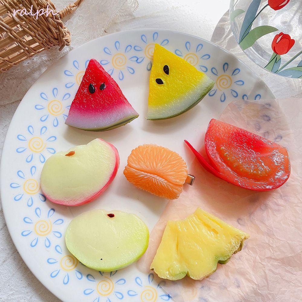 Kẹp Tóc Hình Trái Cây Ngộ Nghĩnh Giá Đỡ