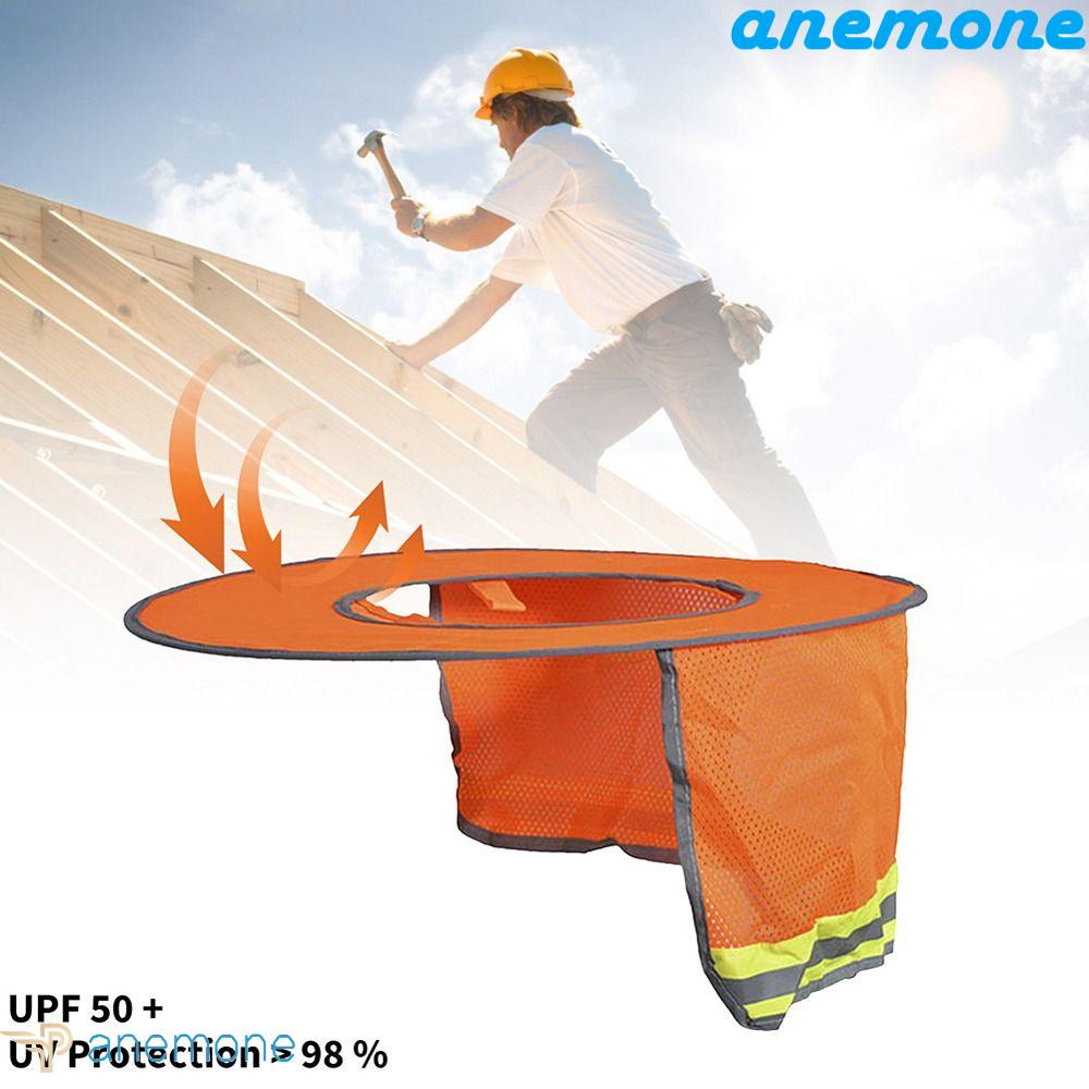 Mũ Lưới Rỗng Cứng Thoáng Khí Che Cổ Có Thể Gấp Gọn Dành Cho Nam