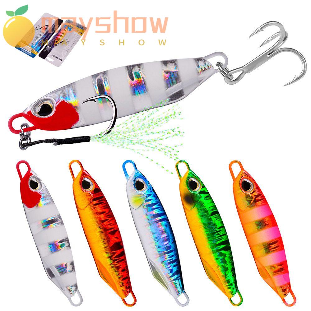 Mồi Câu Cá Giả Bằng Kim Loại 5-8cm 15-60g|Hình Dạng