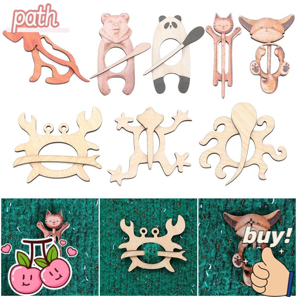 Ghim Cài Áo Cardigan Bằng Gỗ Dùng Làm Quà Tặng Dịp Giáng Sinh / Đám Cưới