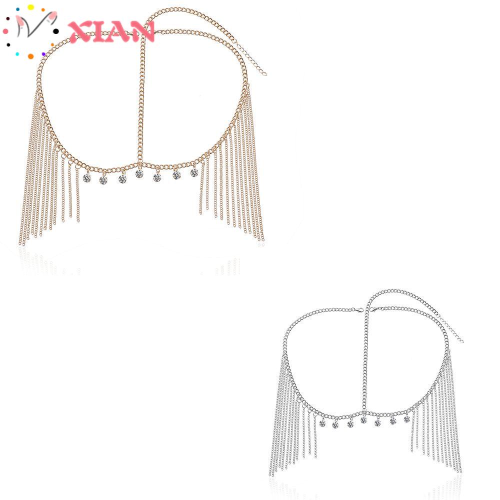 Xiantin Dây Xích Tua Rua Bằng Hợp Kim Thời Trang Dành Cho Nữ