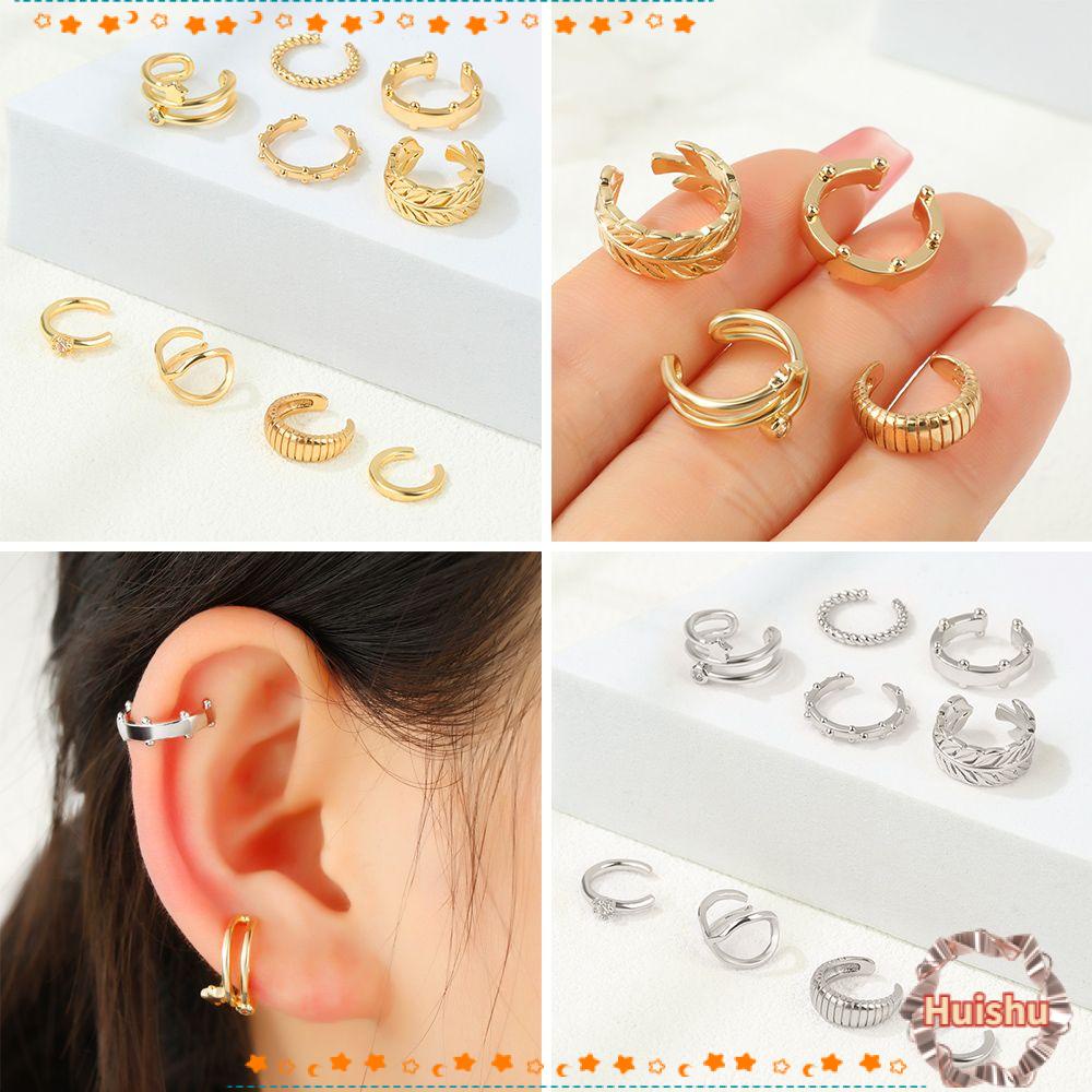 Khuyên Kẹp Mũi Có Thể Điều Chỉnh Tối Giản Cho Nam Nữ