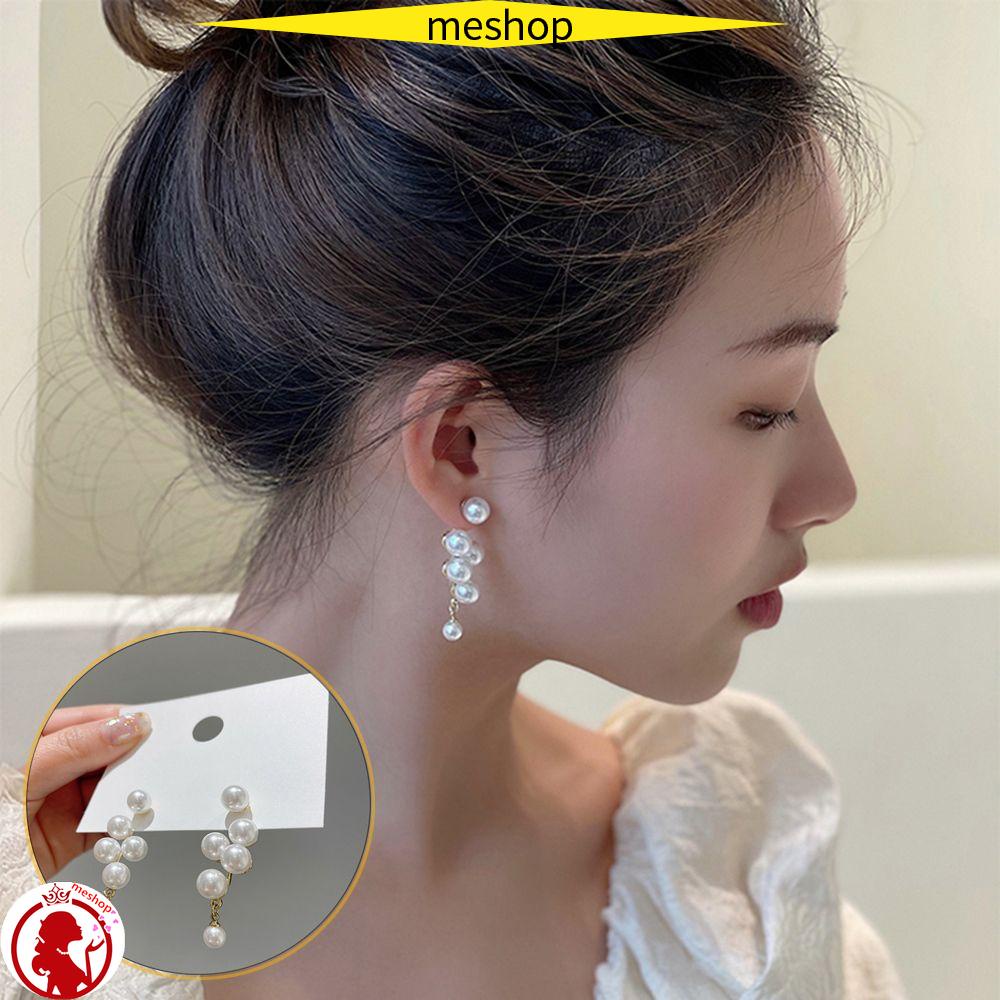 1 Đôi Bông Tai Hình Tua Rua Đơn Giản Thời Trang Dành Cho Nữ